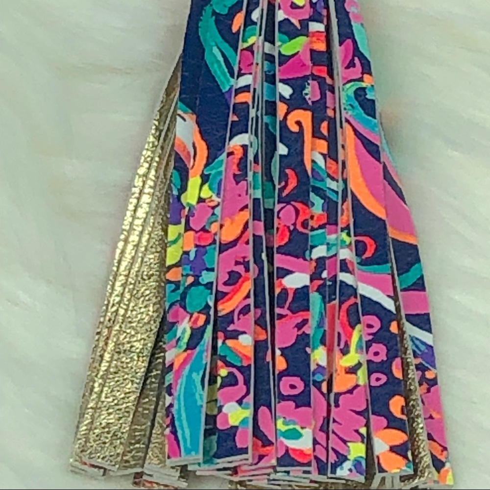 Lilly Pulitzer Tassel Keychain - Picture 2 of 6